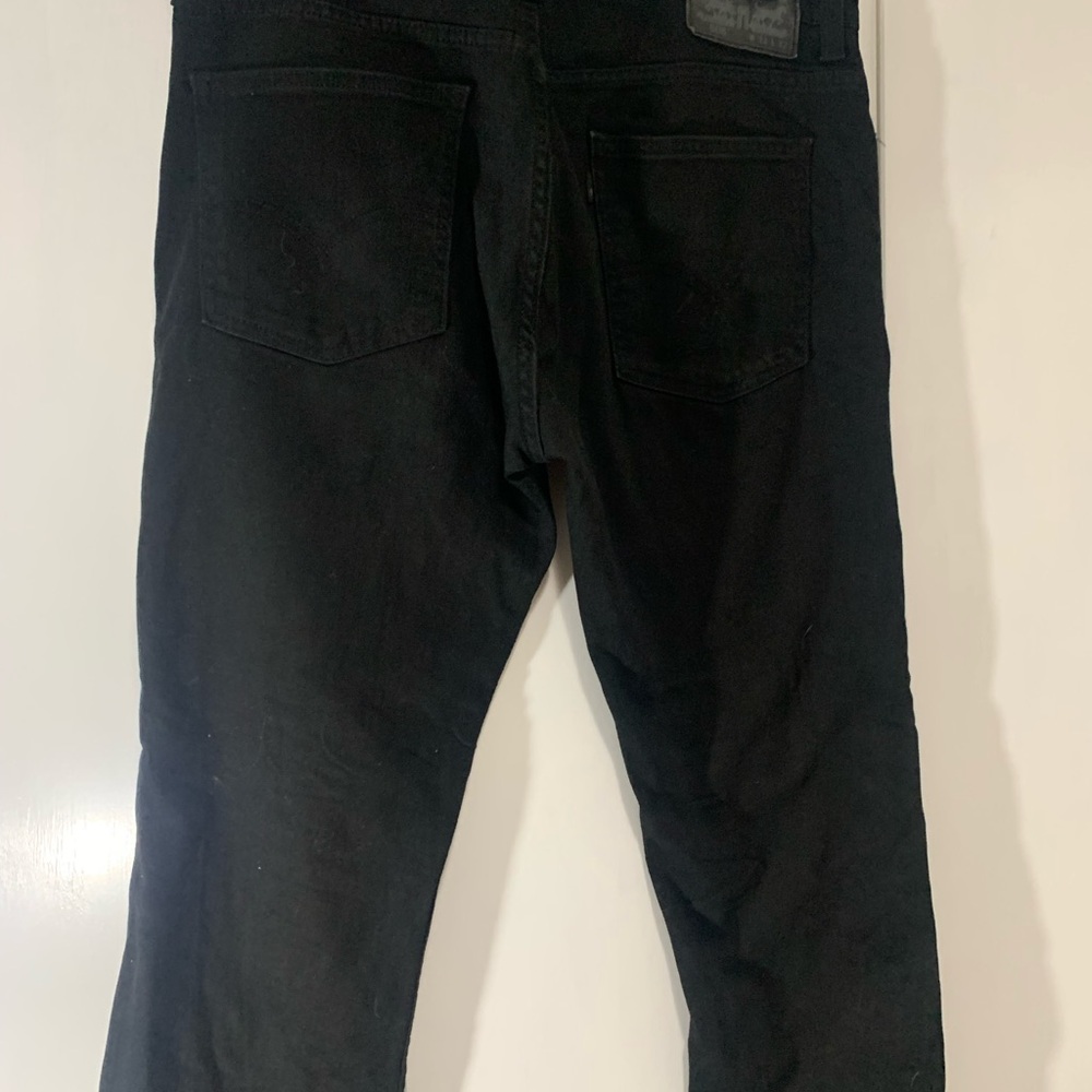 Stylish Black Men's Straight Jeans